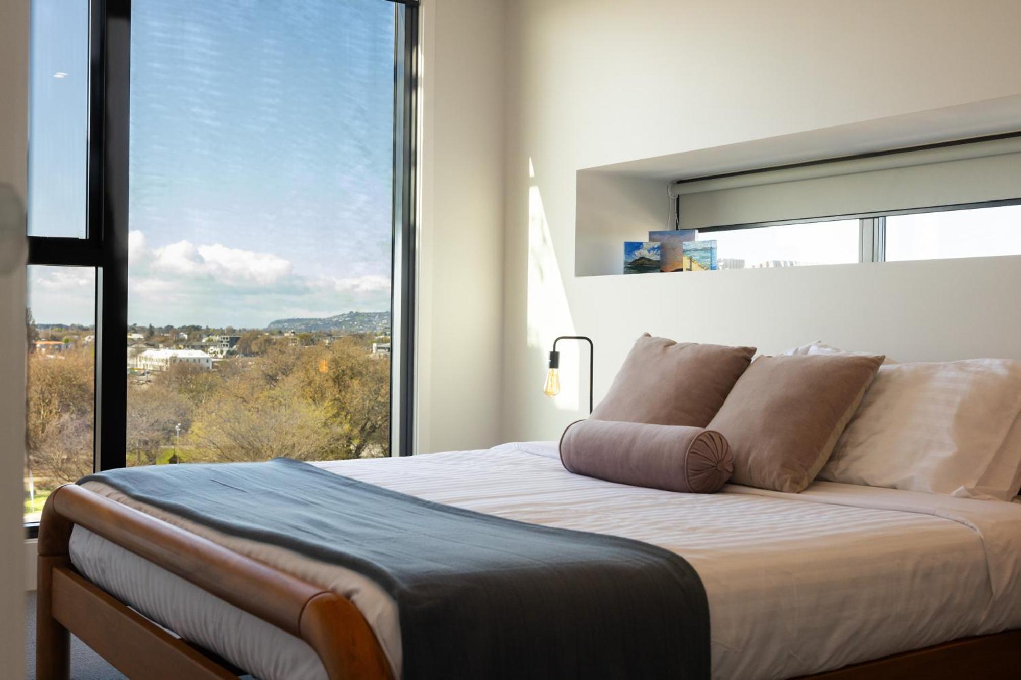 Luxury 2 Bedroom Cbd Apartment With Free Parking Christchurch Exterior photo